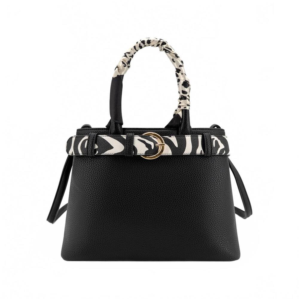 NEW LIKE DREAMS women's jolene western belt crossbody bag in black